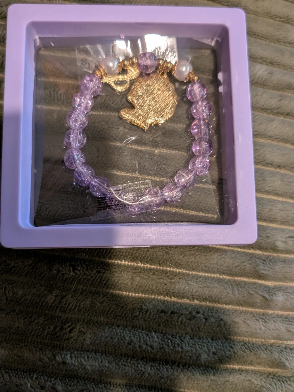 New K-pop Demon Hunters Mira Charm Bracelet In Case